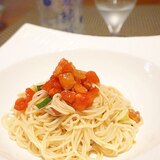【宮城食材】トマトとサーモンの和風サラダ素麺